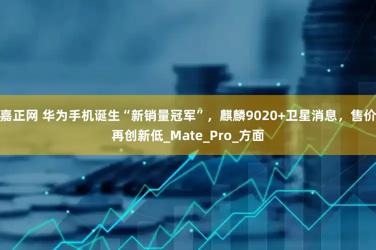 嘉正网 华为手机诞生“新销量冠军”，麒麟9020+卫星消息，售价再创新低_Mate_Pro_方面