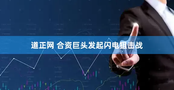 道正网 合资巨头发起闪电狙击战